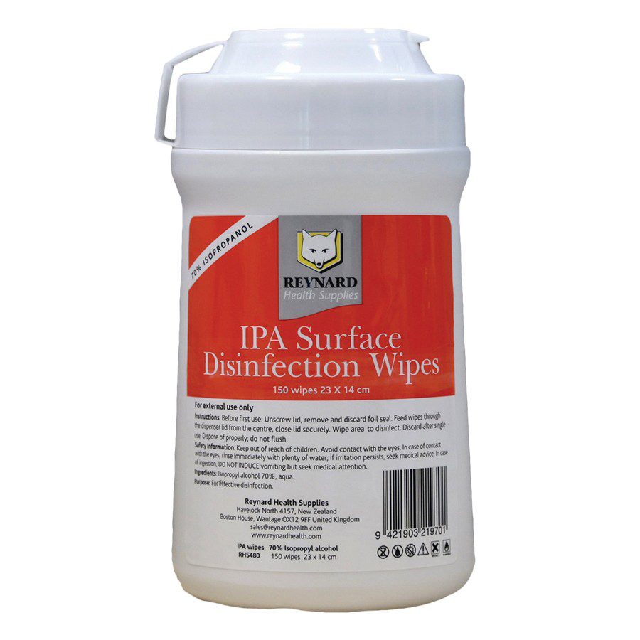 IPA Surface Disinfectant Wipes Brows & Beyond Cosmetic Tattooing