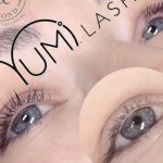 YUMI lash lift before and after natural lifted lashes result