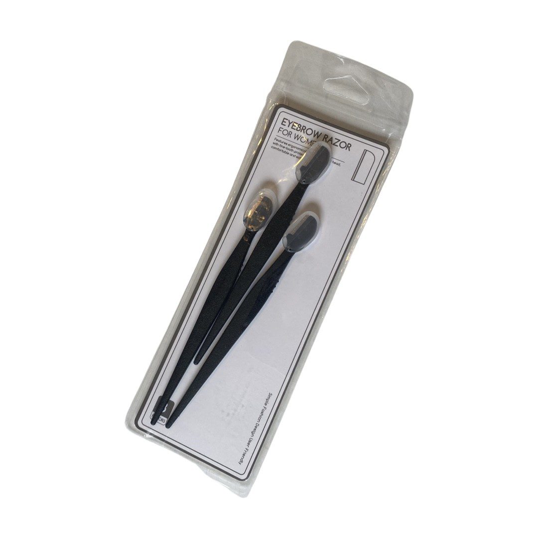 Eyebrow Razor Black Set of 3 Brows & Beyond Cosmetic Tattooing
