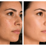 Hollywood Laser Peel before and after skin results