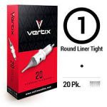 Vertix 1 Round Liner Tight 0.30 PMU needle cartridge