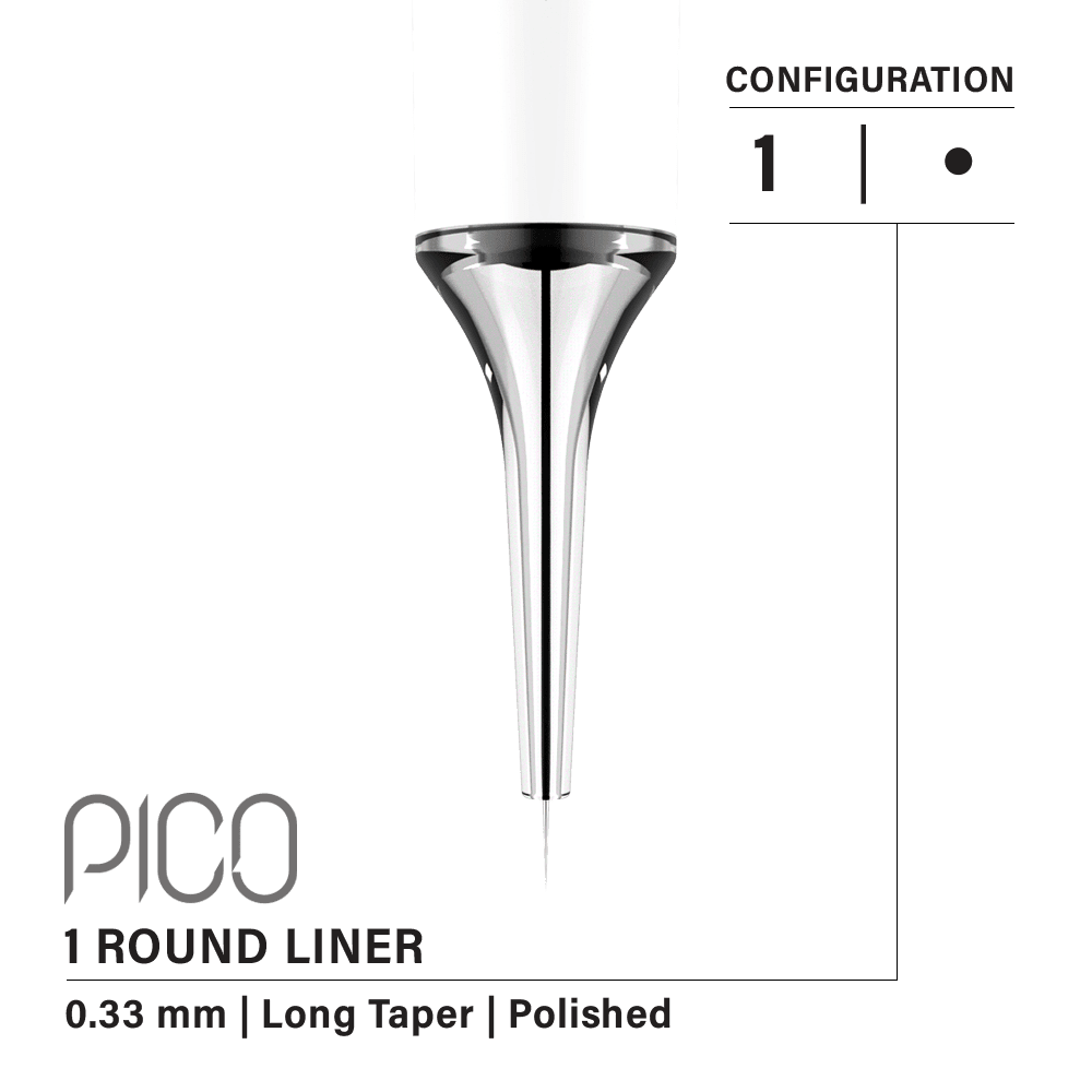 Vertix PICO 5 round liner .25 Medium Taper
