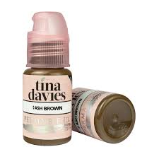 Tina Davies I Heart Ink LUXE Ash Brown #0 PMU Pigment 15ml