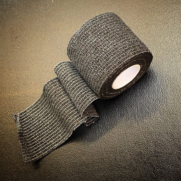 Premium Tattoo Grip Tape Black 5 cm wide
